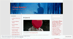 Desktop Screenshot of ilovesplatter.com